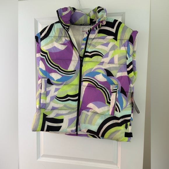 Host Pick Free People Movement Printed Puffer Vest - Size XS - Picture 3 of 16